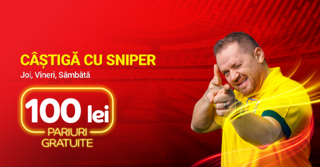 Câștigă cu Sniper!