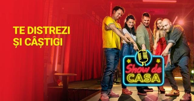 Pariuri + Umor = Show de Casă