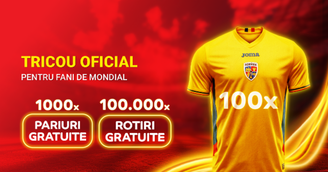 Tricou oficial pentru fani de Mondial